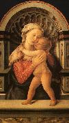 Fra Filippo Lippi Madonna and Child oil painting artist